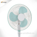 Quiet 16 inch colorful blade bedroom pedestal fan good brand new pedestal fans for house